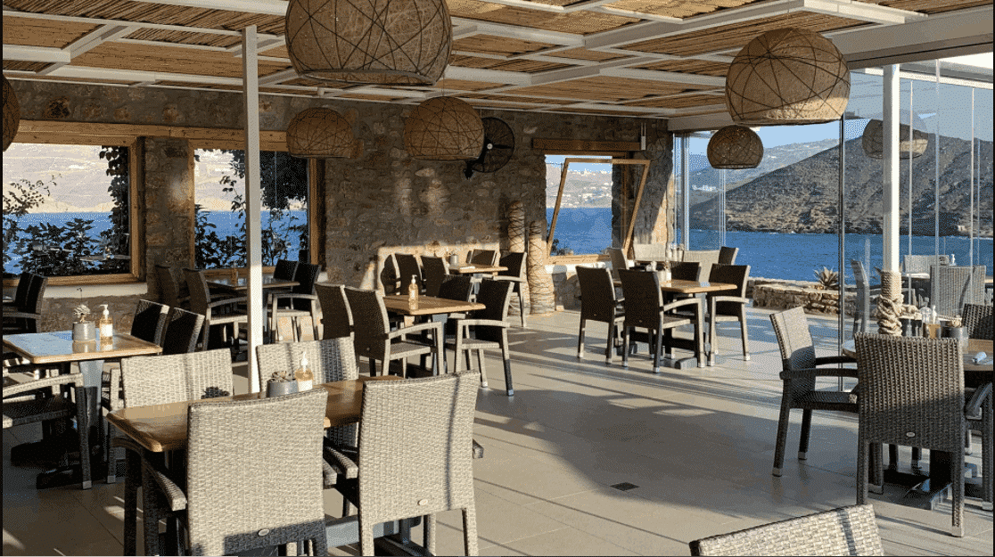 Panormos Village Restaurant Mykonos, Greece