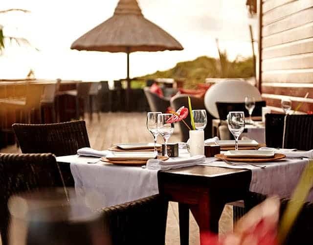 Le Makassar 5-Star, celiac friendly Restaurant Reunion Island